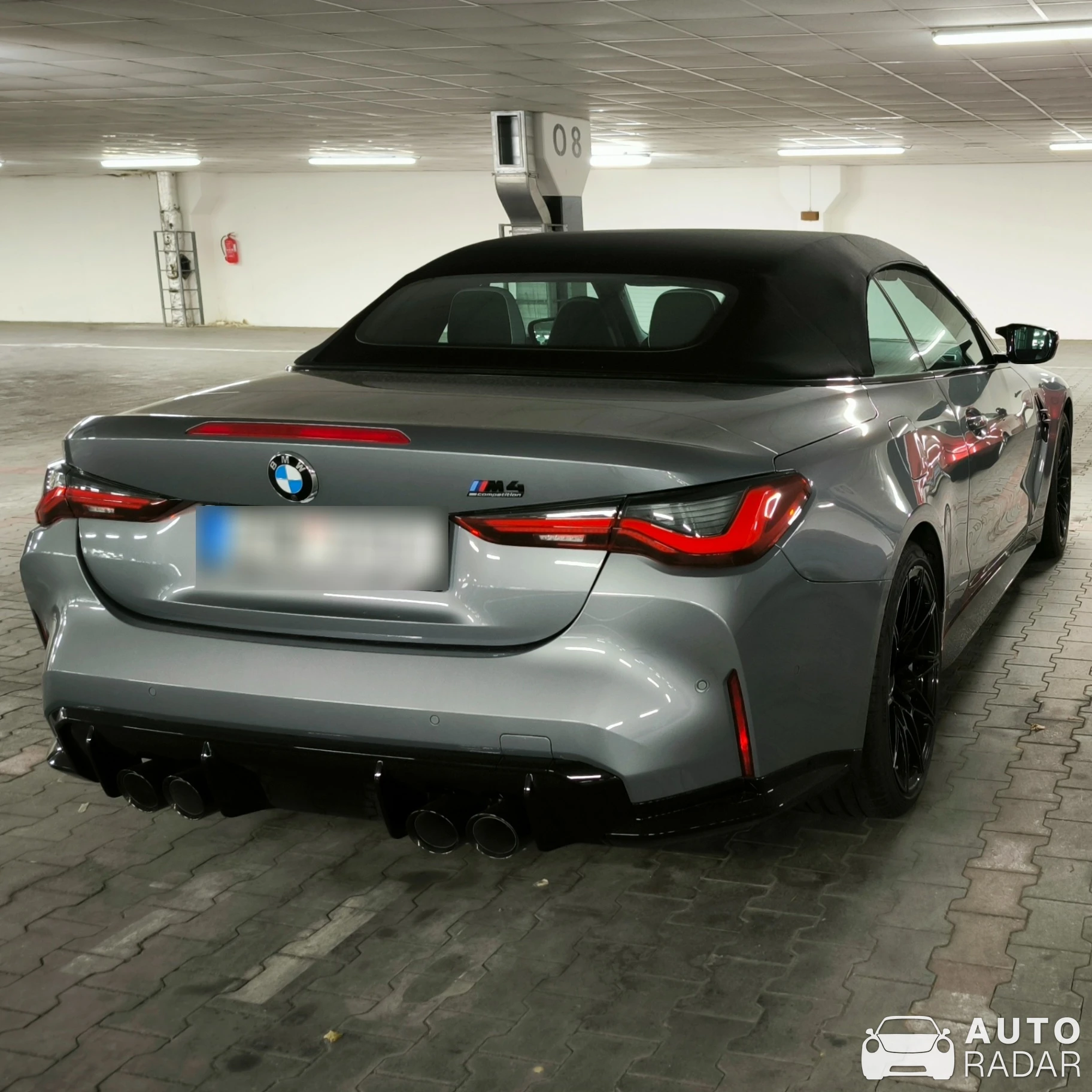 BMW M4 G83 Convertible Competition spotted in Ostrava-jih, Czechia