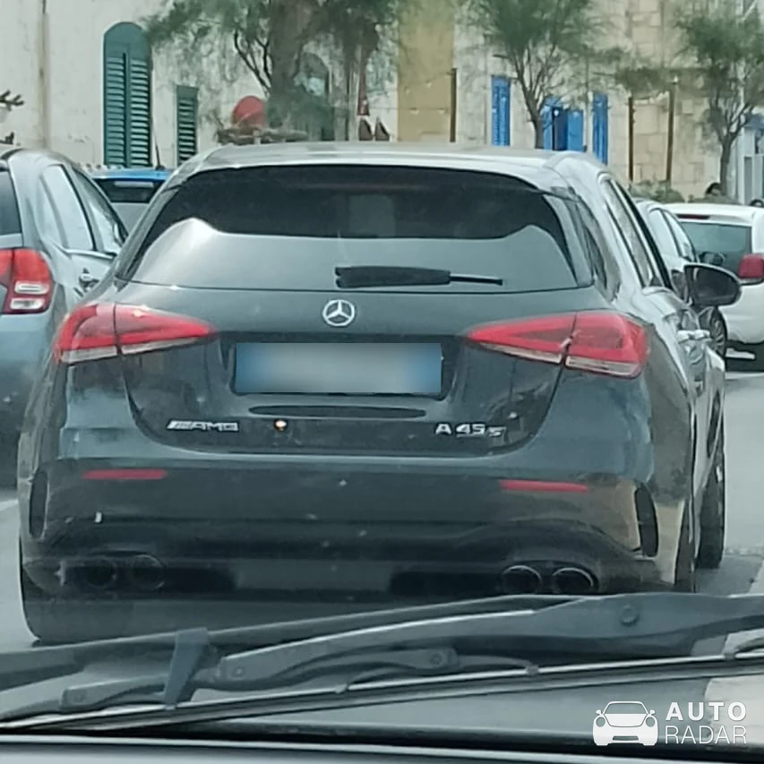 Mercedes-AMG A 45 S W177 spotted in Bari, Italy