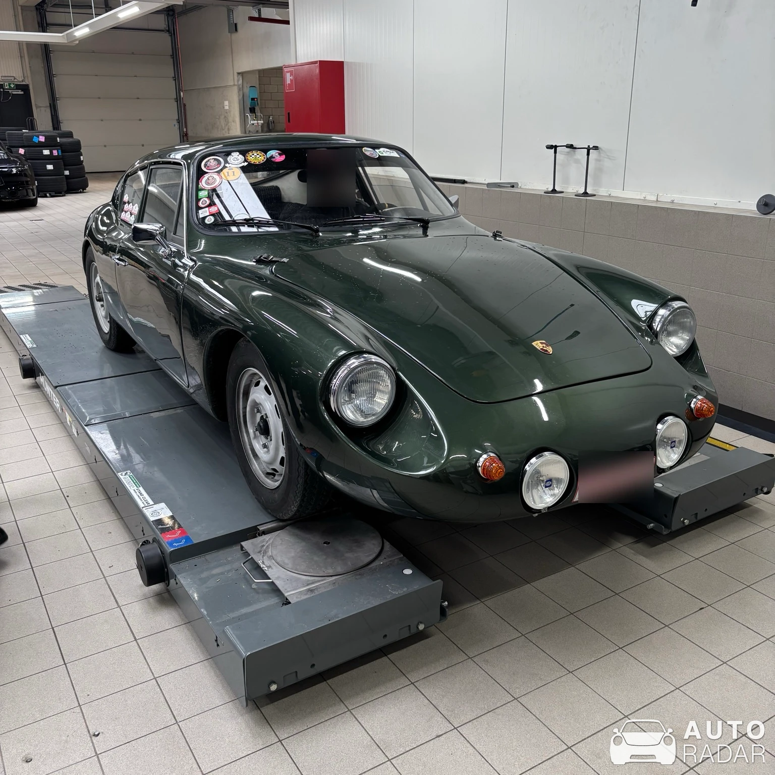 Porsche 356 Zagato spotted in Ingelmunster
