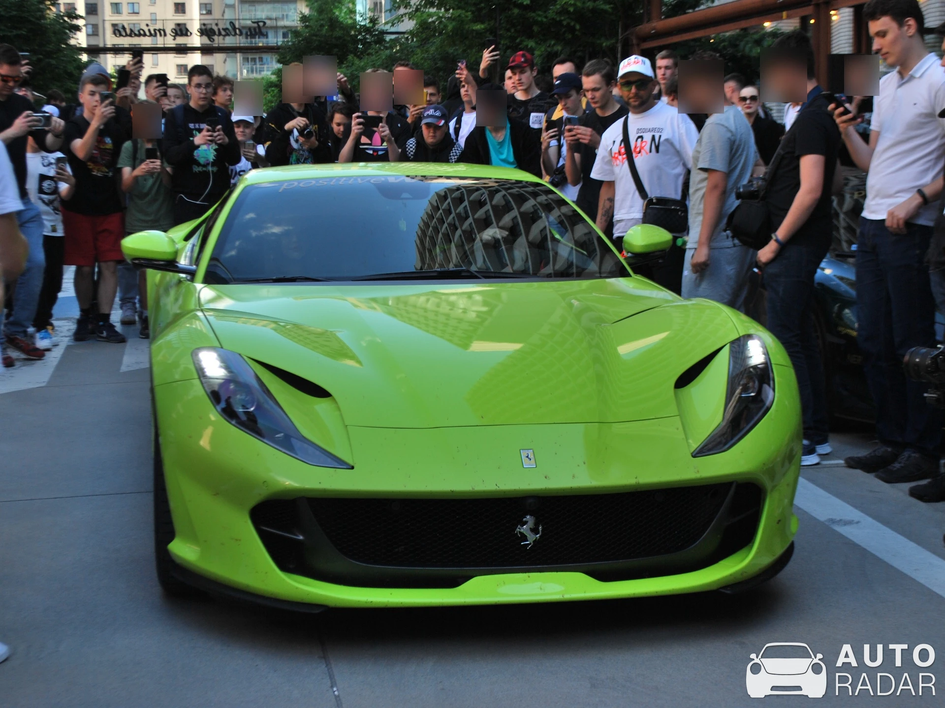 Ferrari 812 Superfast spotted in Warszawa, Poland
