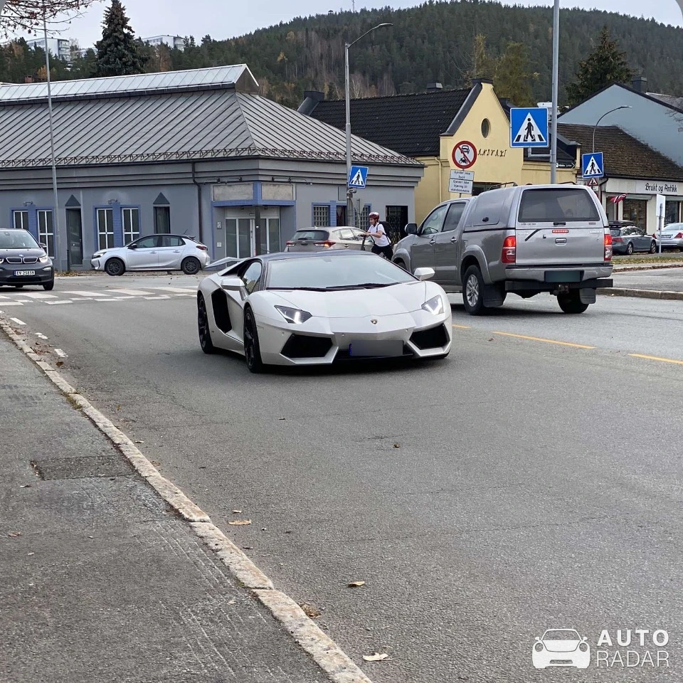 Lamborghini Aventador LP700-4 spotted in Drammen, Norway