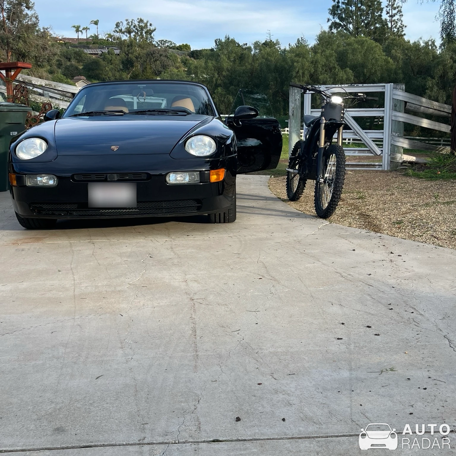Porsche 968 Cabriolet spotted in Santa Rosa Valley