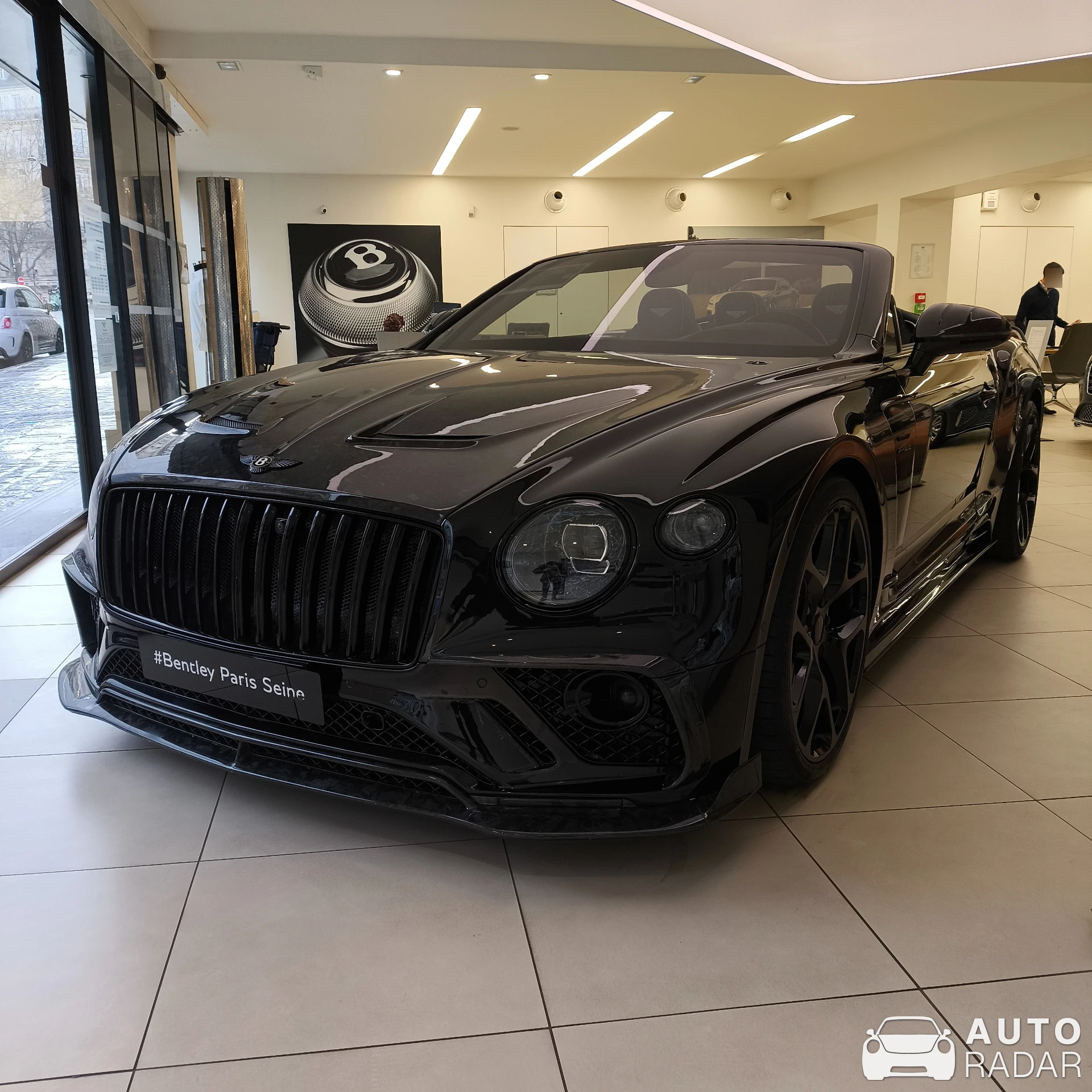 Bentley Continental GTC Mansory spotted in Paris