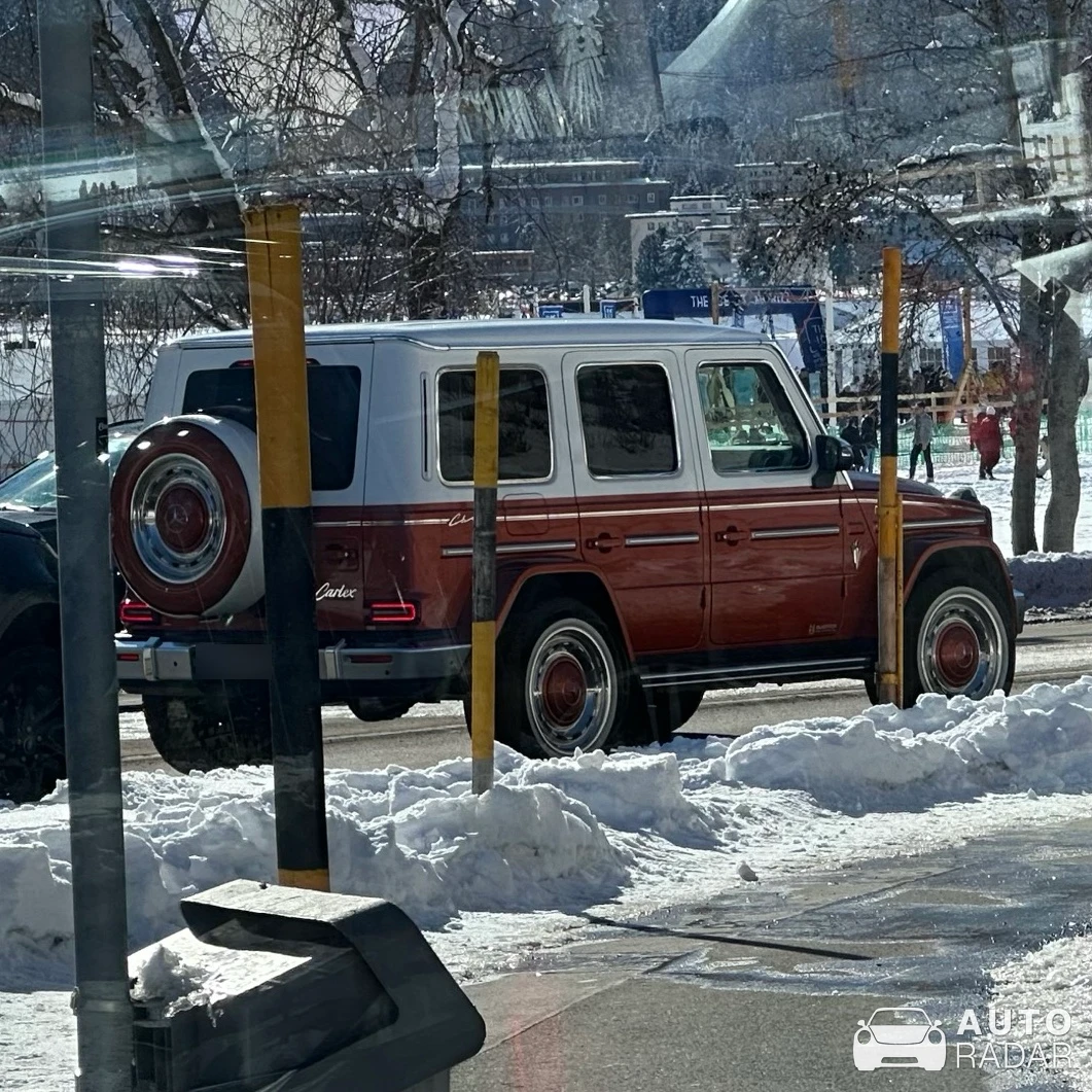 Mercedes-AMG G 63 Carlex Vintage spotted in Sankt Moritz