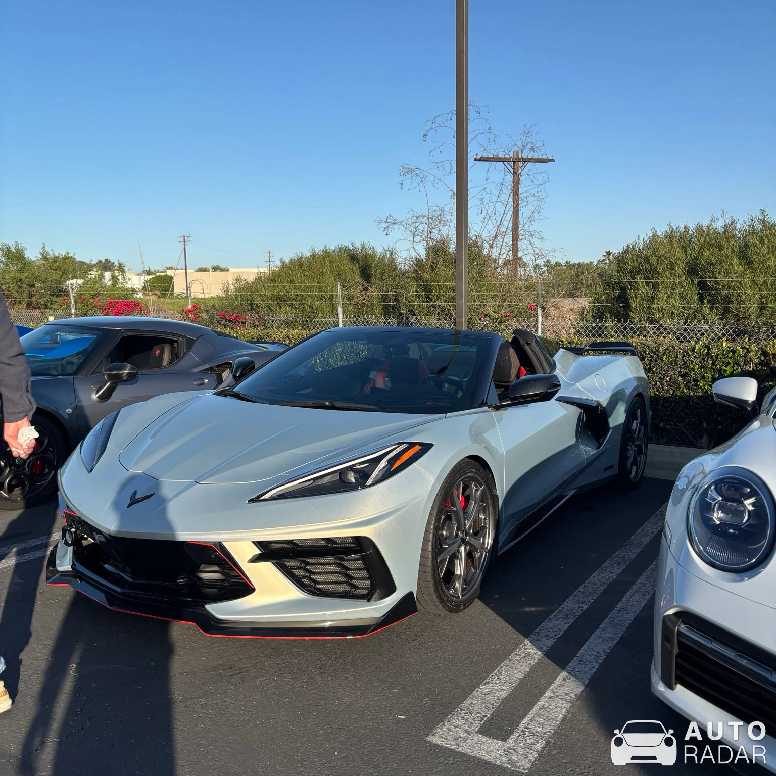 Chevrolet Corvette C8 spotted in El Segundo, United States