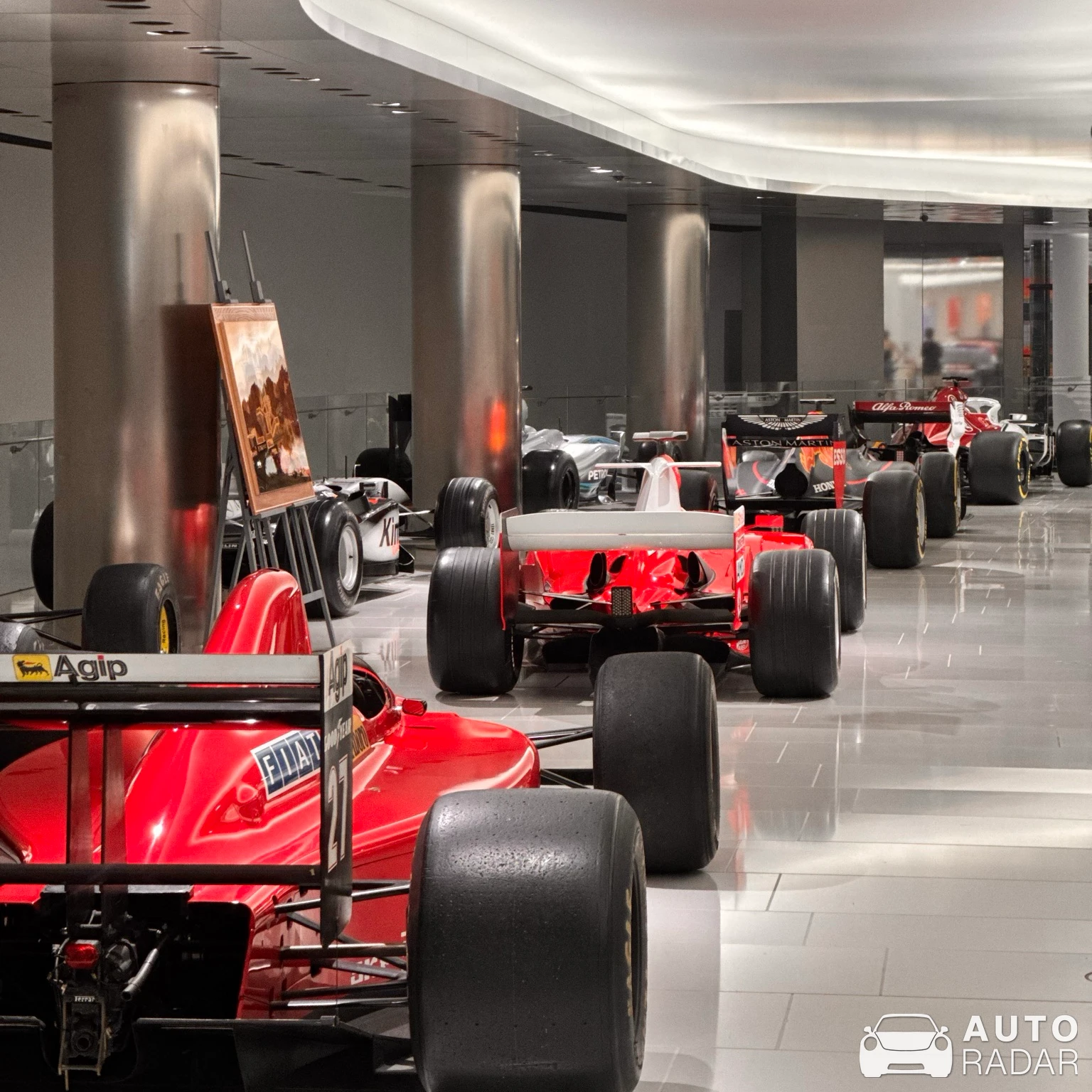 Ferrari F2004 spotted in Monaco