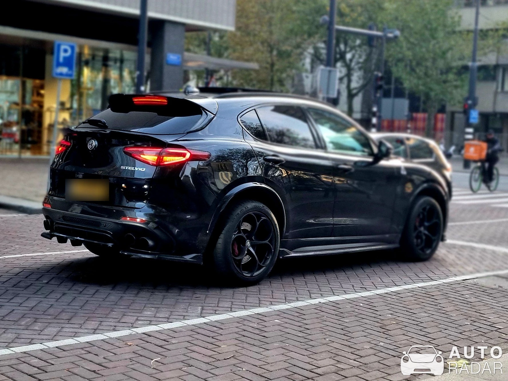Alfa Romeo Stelvio Quadrifoglio spotted in Rotterdam, Netherlands