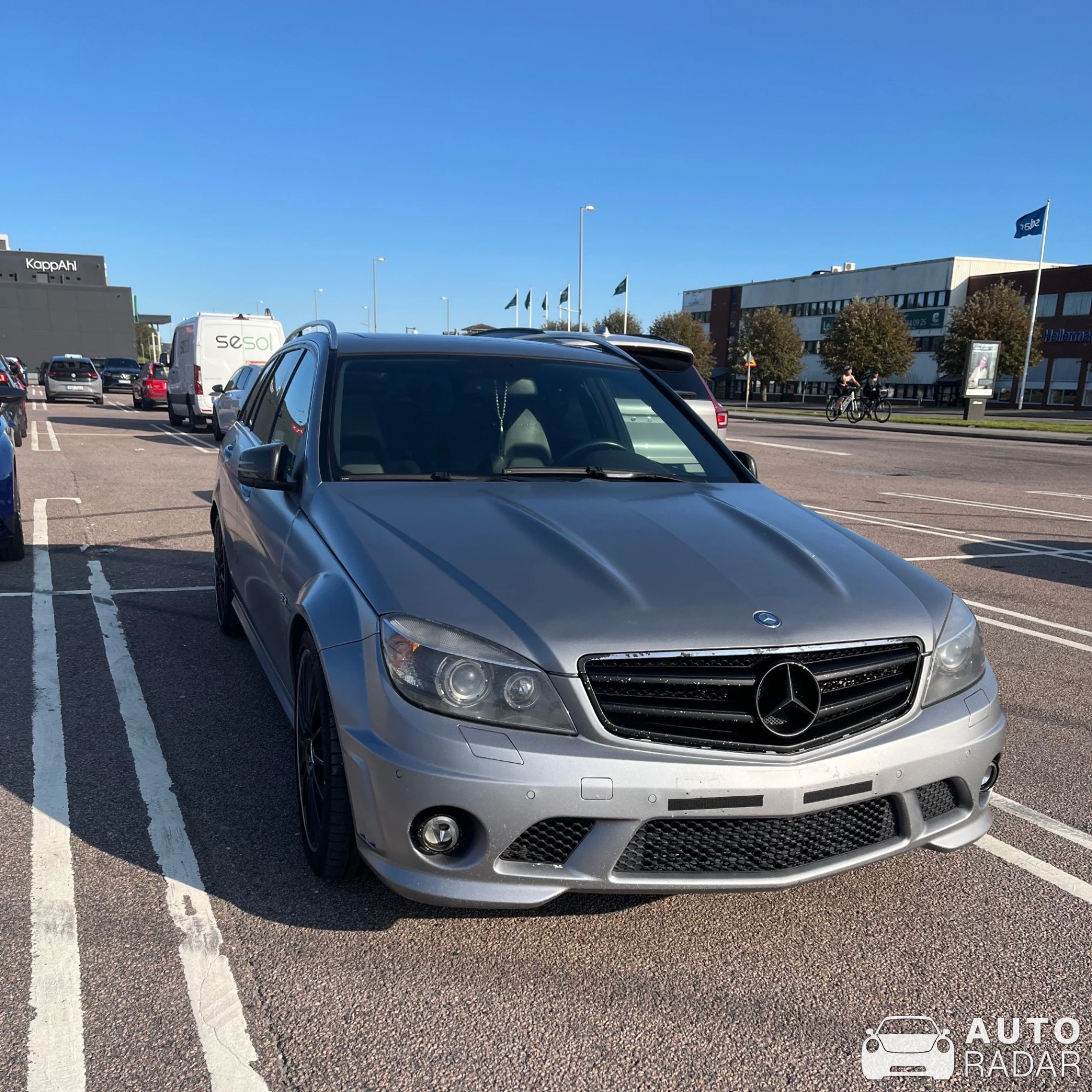 Mercedes-Benz C 63 AMG Estate 2012 spotted