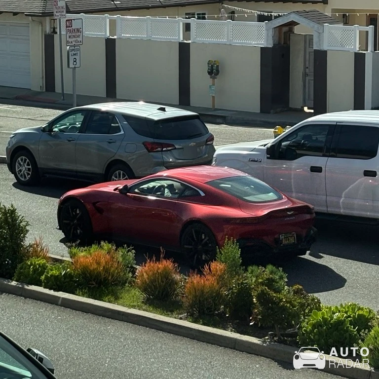 Aston Martin V8 Vantage spotted in Hermosa Beach, United States