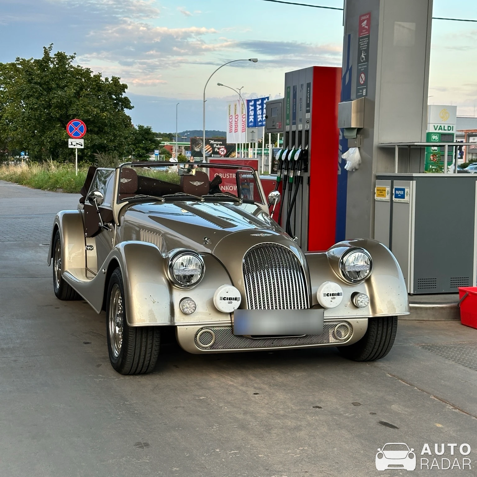 Morgan Plus 4 spotted in Dębica, Polska