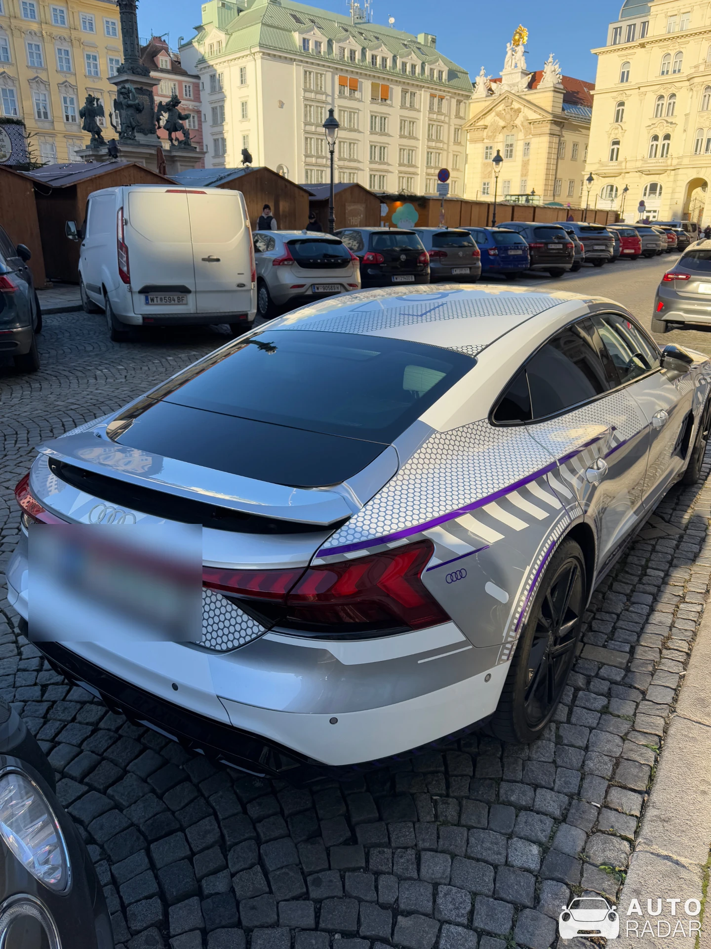 Audi RS E-Tron GT spotted in Wien, Austria