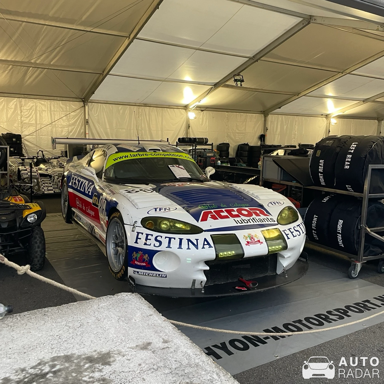Chrysler Viper GTS-R spotted in Le Mans
