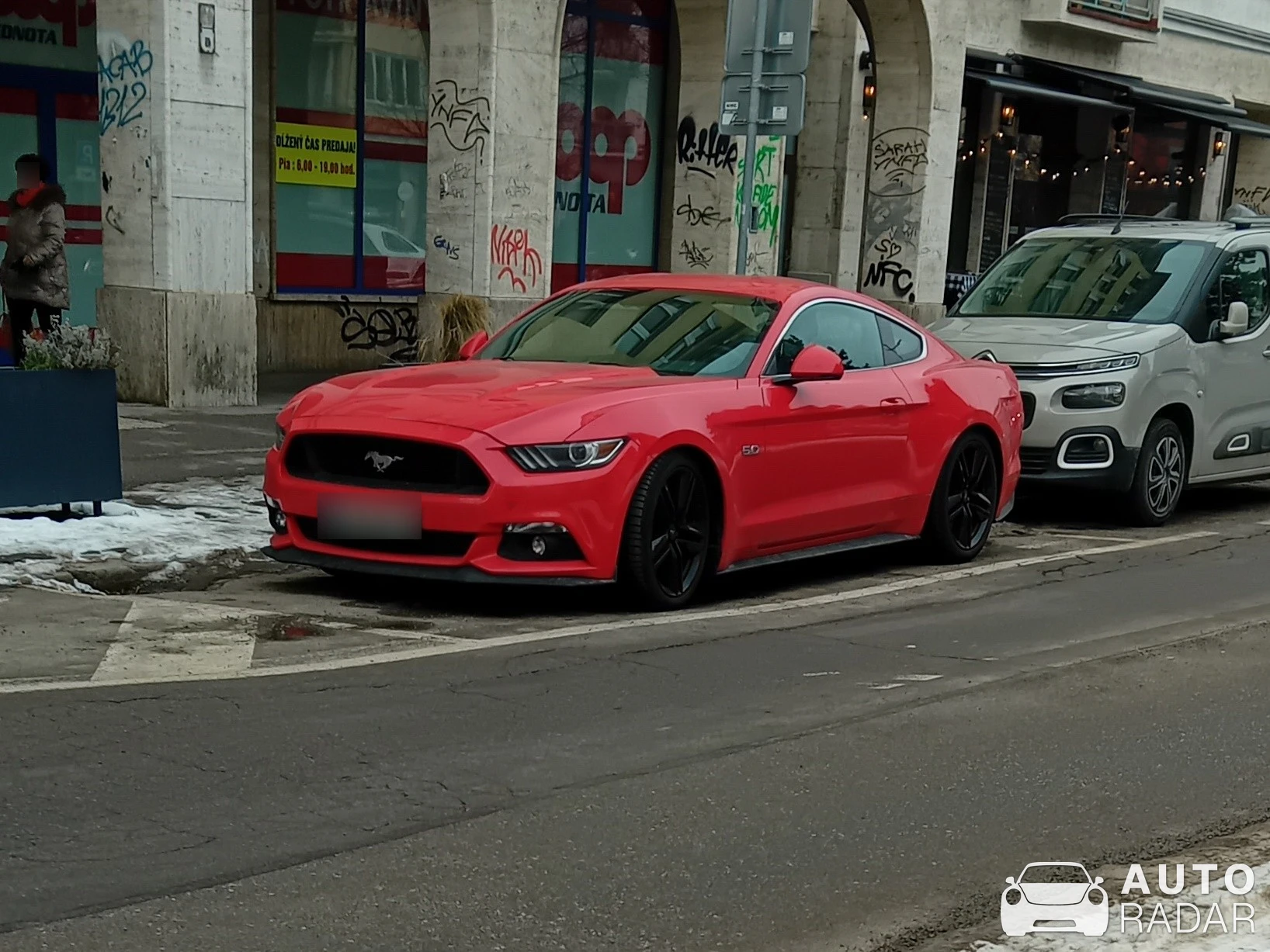 Ford Mustang GT spotted in Žilina, Slovakia