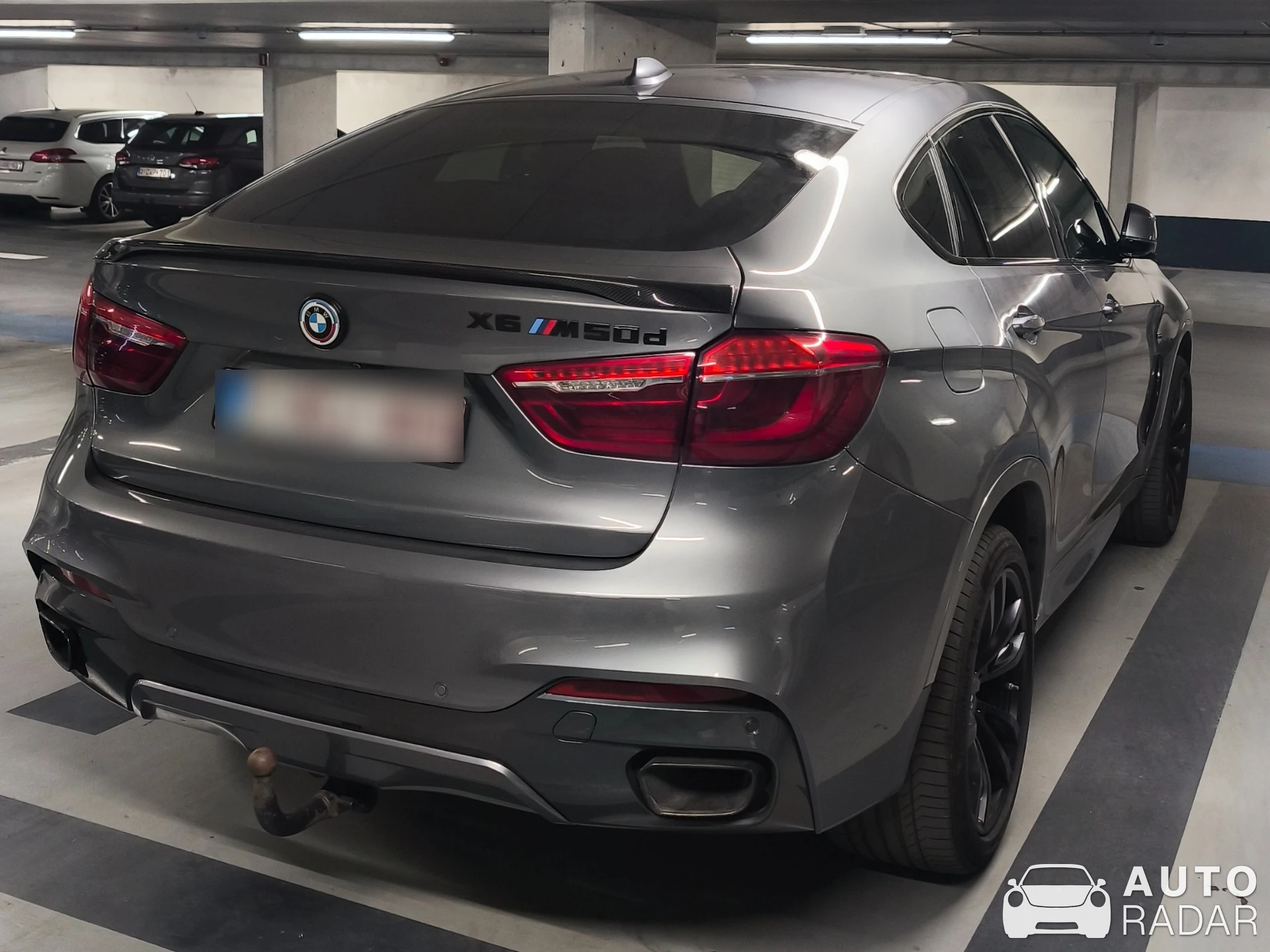BMW X6 M50d spotted in Oostende
