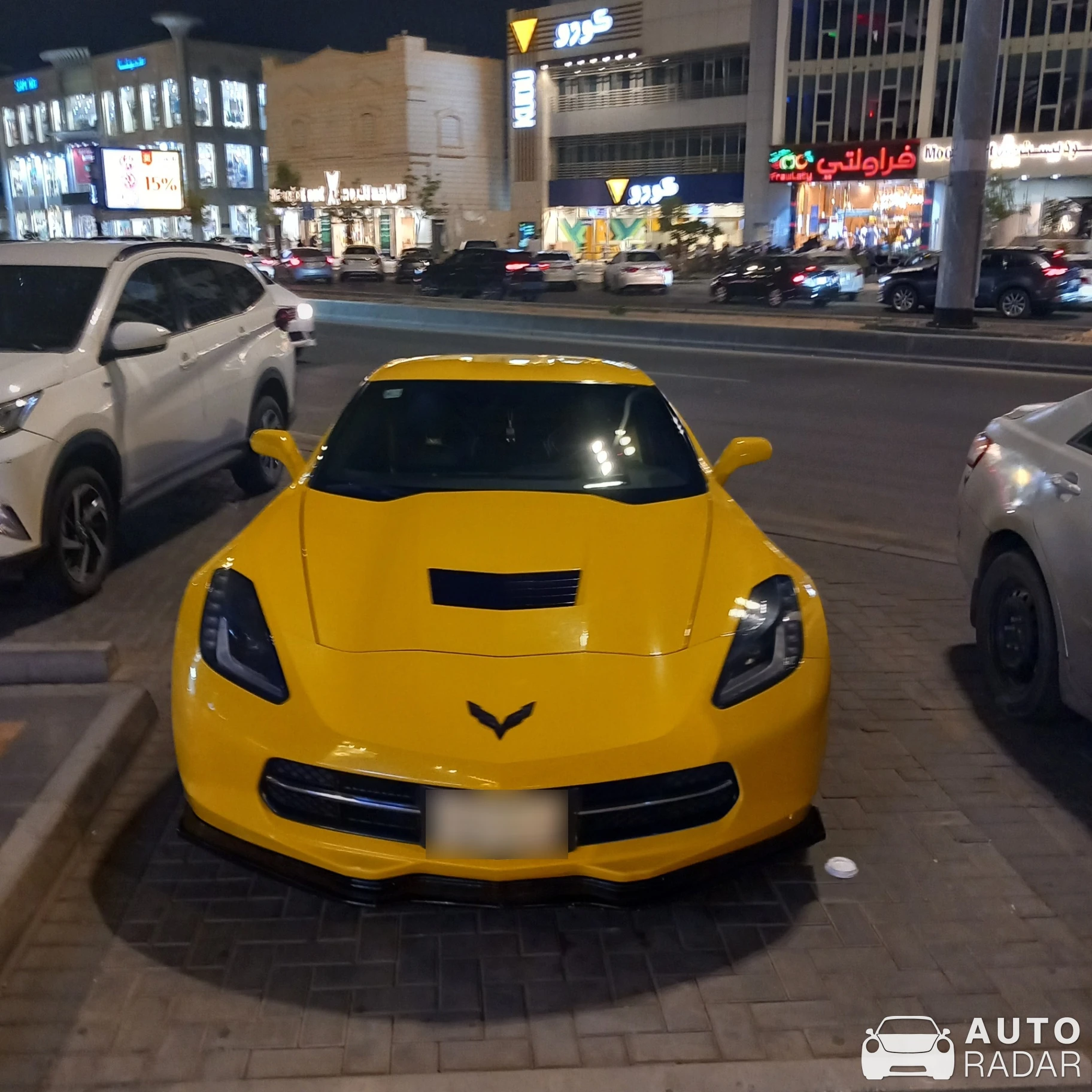 Chevrolet Corvette C7 spotted in Madinah, Saudi Arabia