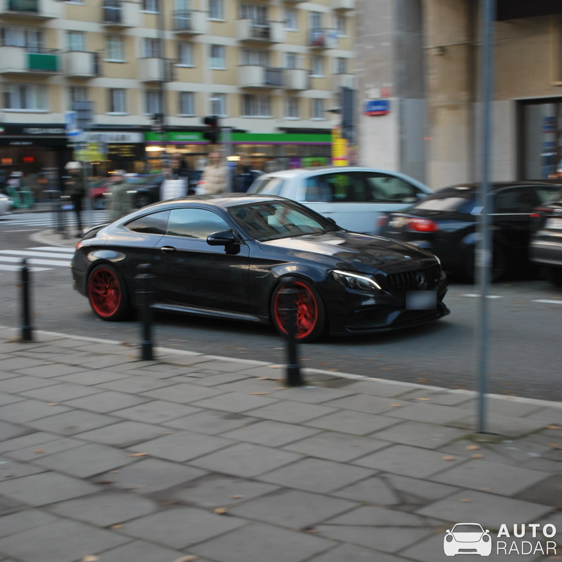 Mercedes-AMG C 63 Coupé C205 2018 spotted in Warszawa, Poland