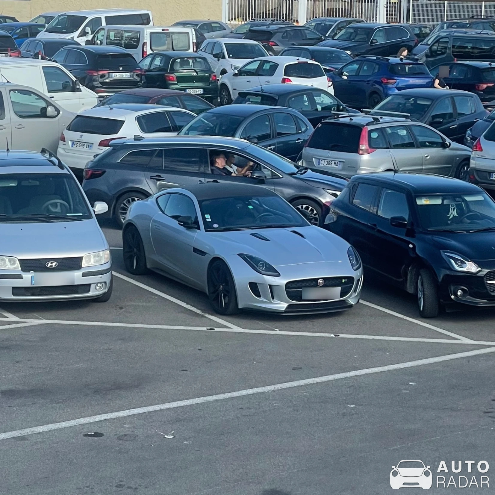 Jaguar F-Type P380 Coupé spotted in Cannes, France