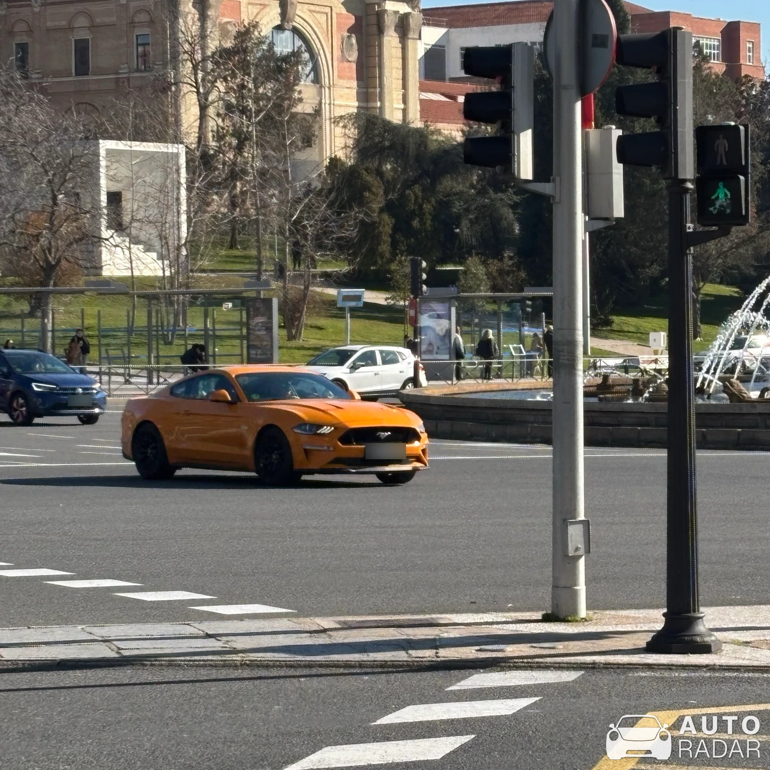 Ford Mustang GT spotted in Madrid, España