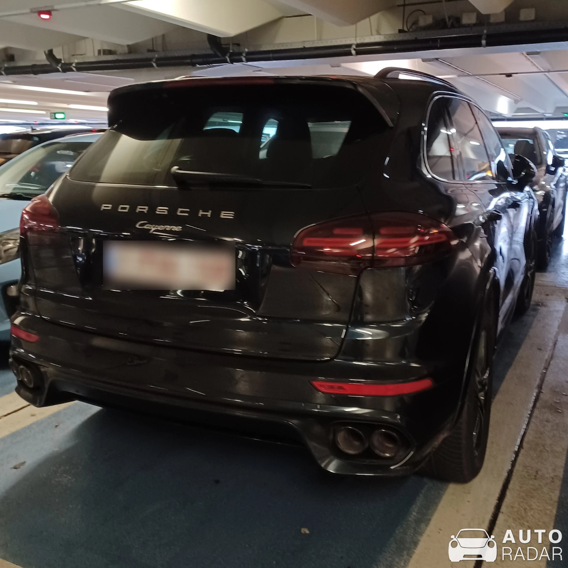 Porsche Cayenne spotted in Schiphol, Netherlands