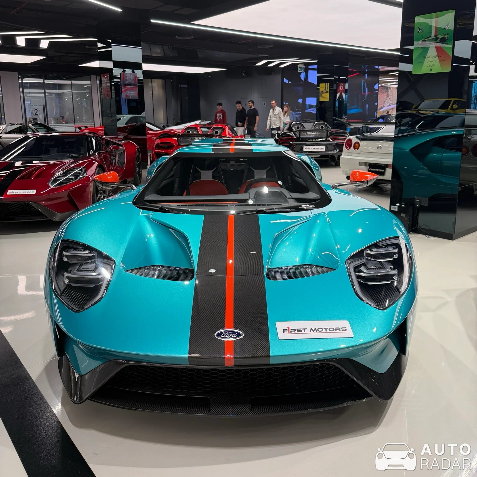 Ford GT spotted in Al Rahba, United Arab Emirates