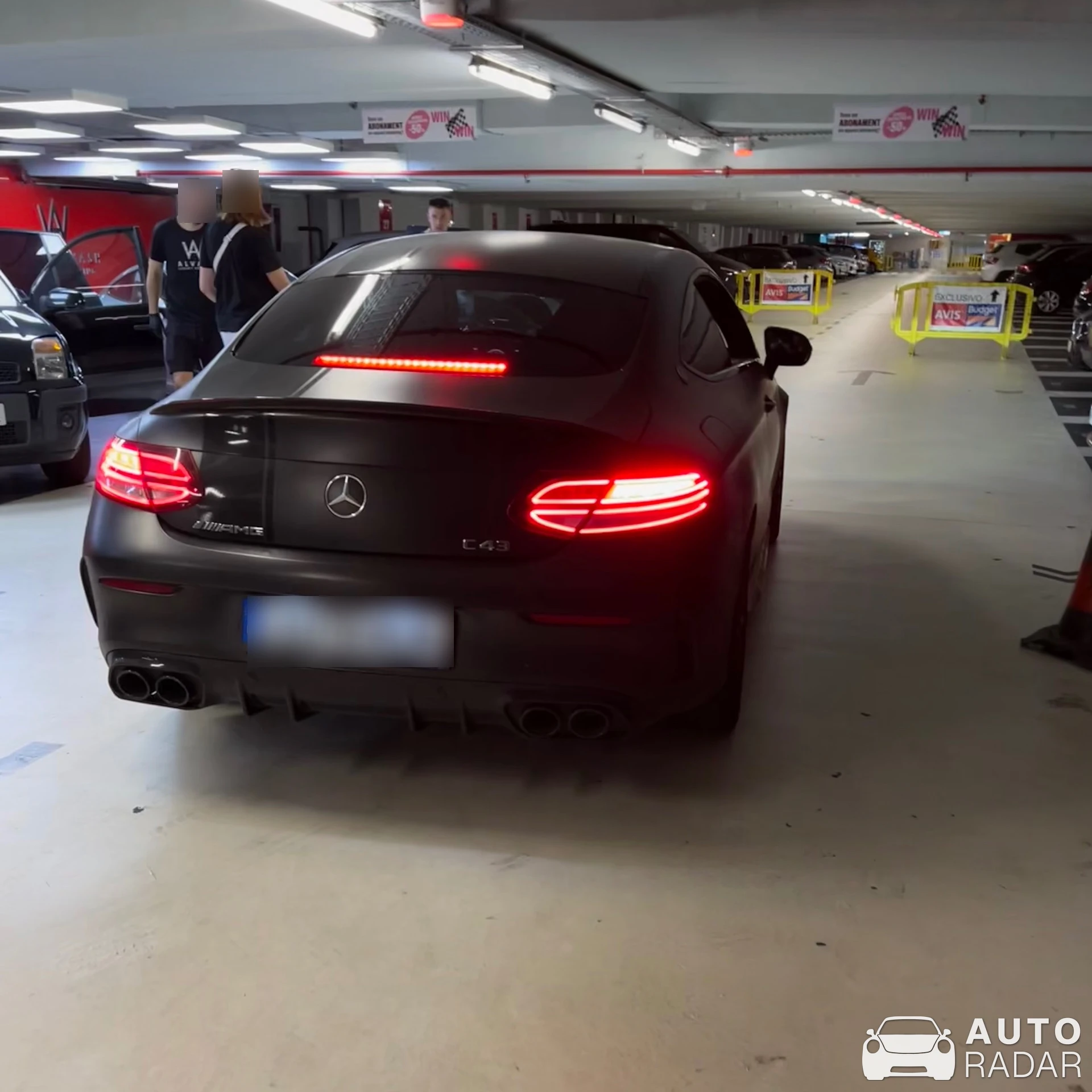 Mercedes-AMG C 43 C205 spotted in Barcelona, Spain