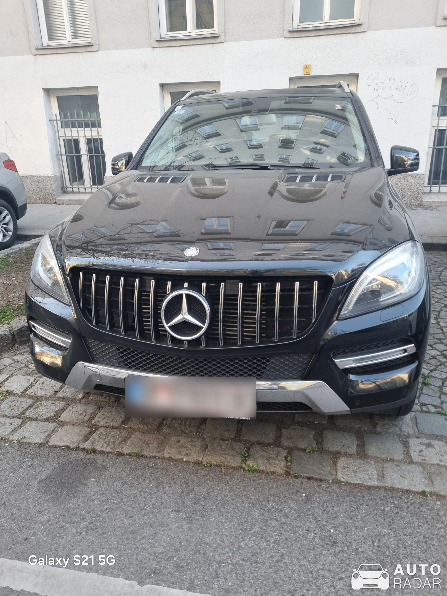Mercedes-Benz ML-Klasse W166 spotted in Vienna