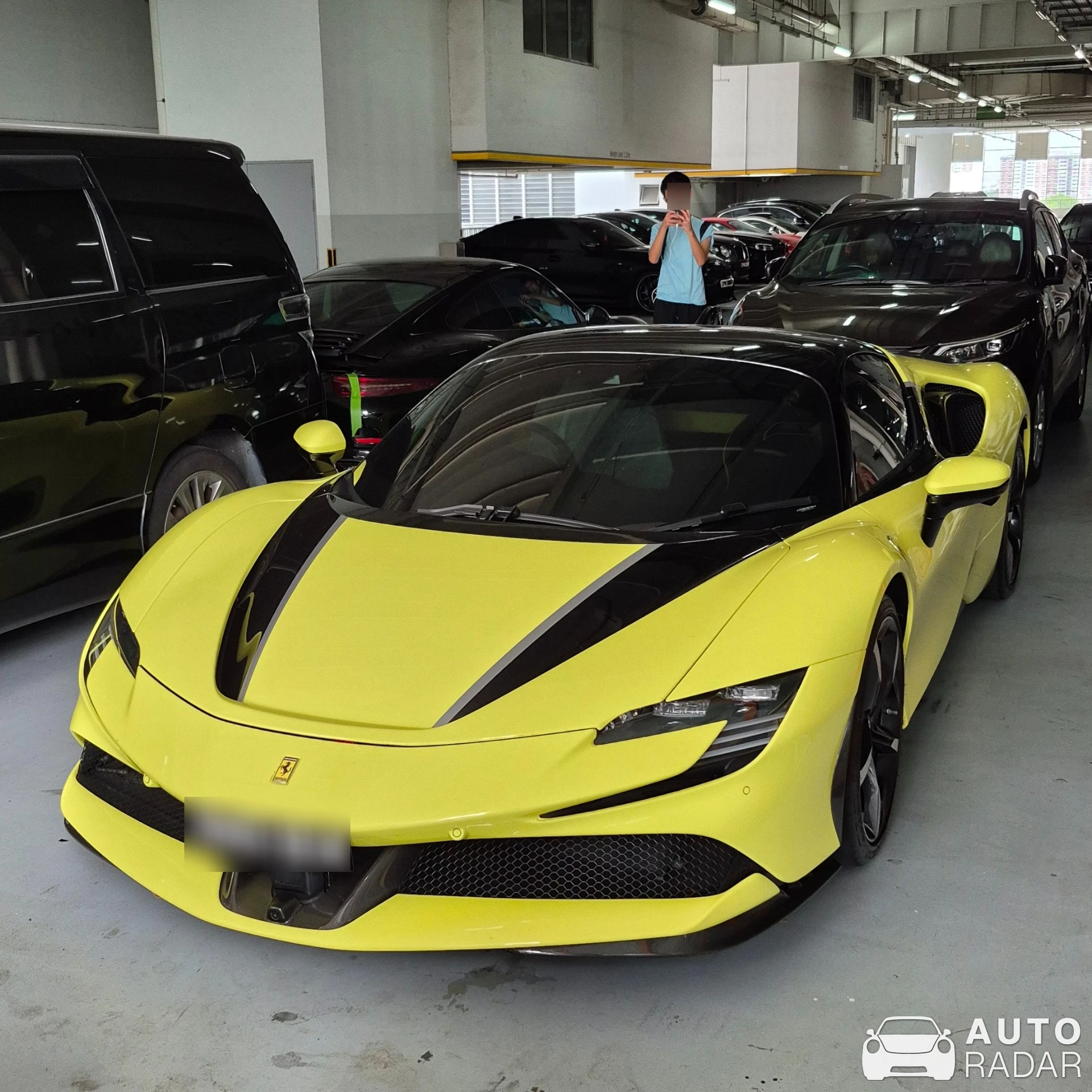 Ferrari SF90 Stradale Tailor Made spotted in Singapore