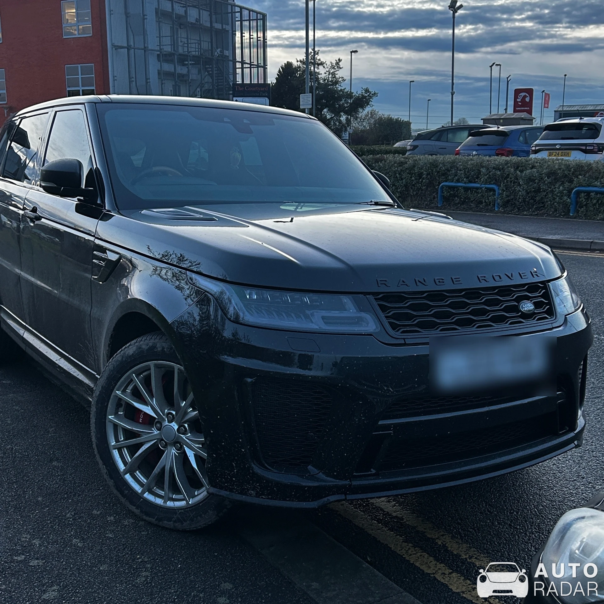 Land Rover Range Rover Sport SVR spotted in Warwickshire, United Kingdom