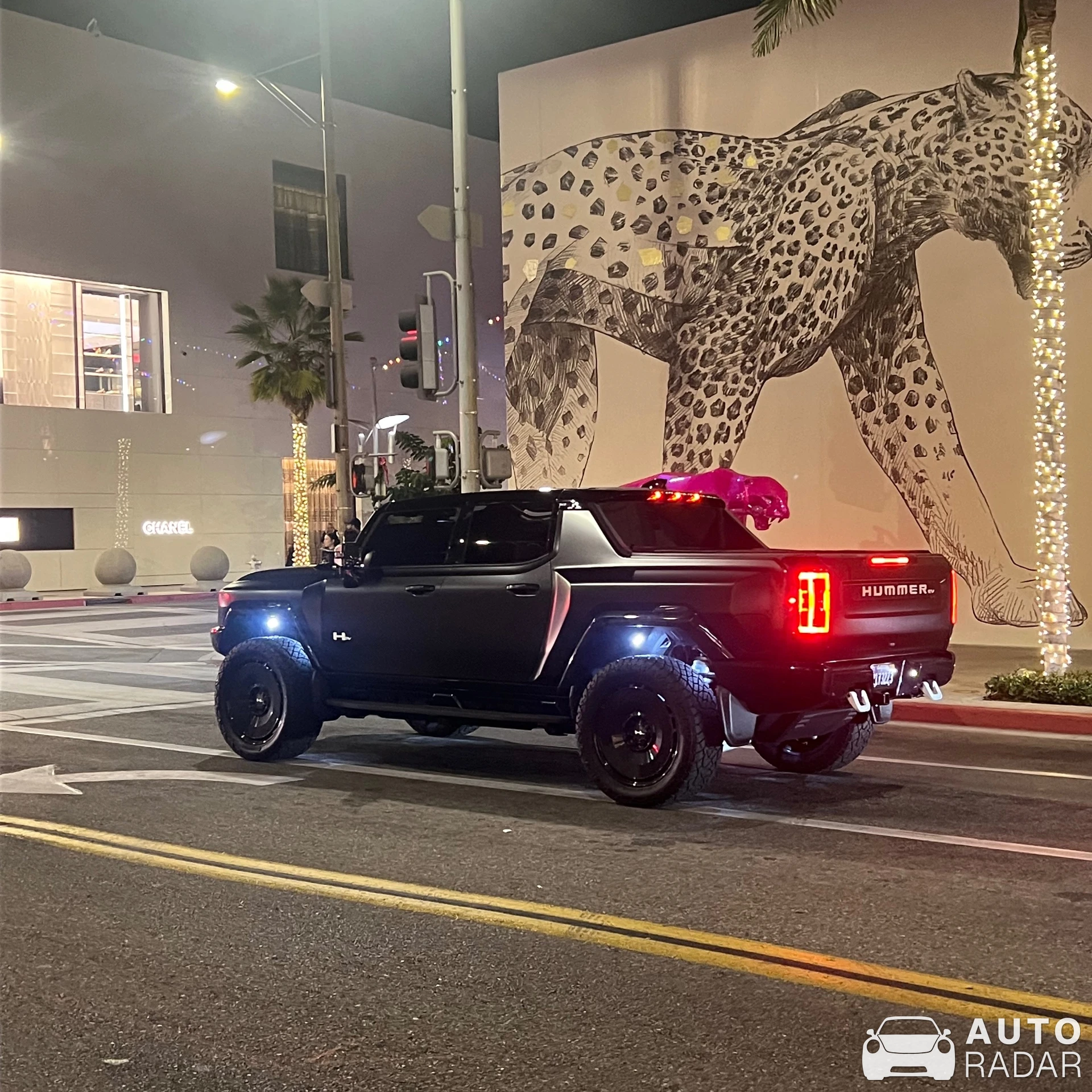 Hummer EV spotted in Beverly Hills, United States