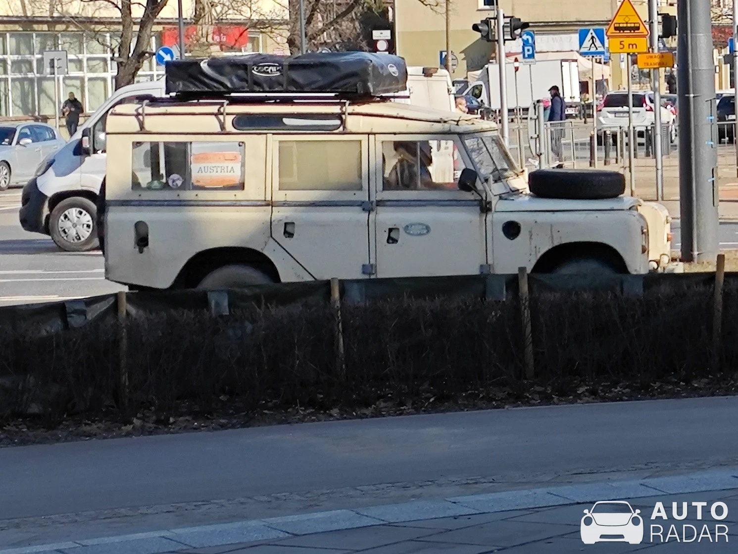 Land Rover Series 3 spotted in Warszawa