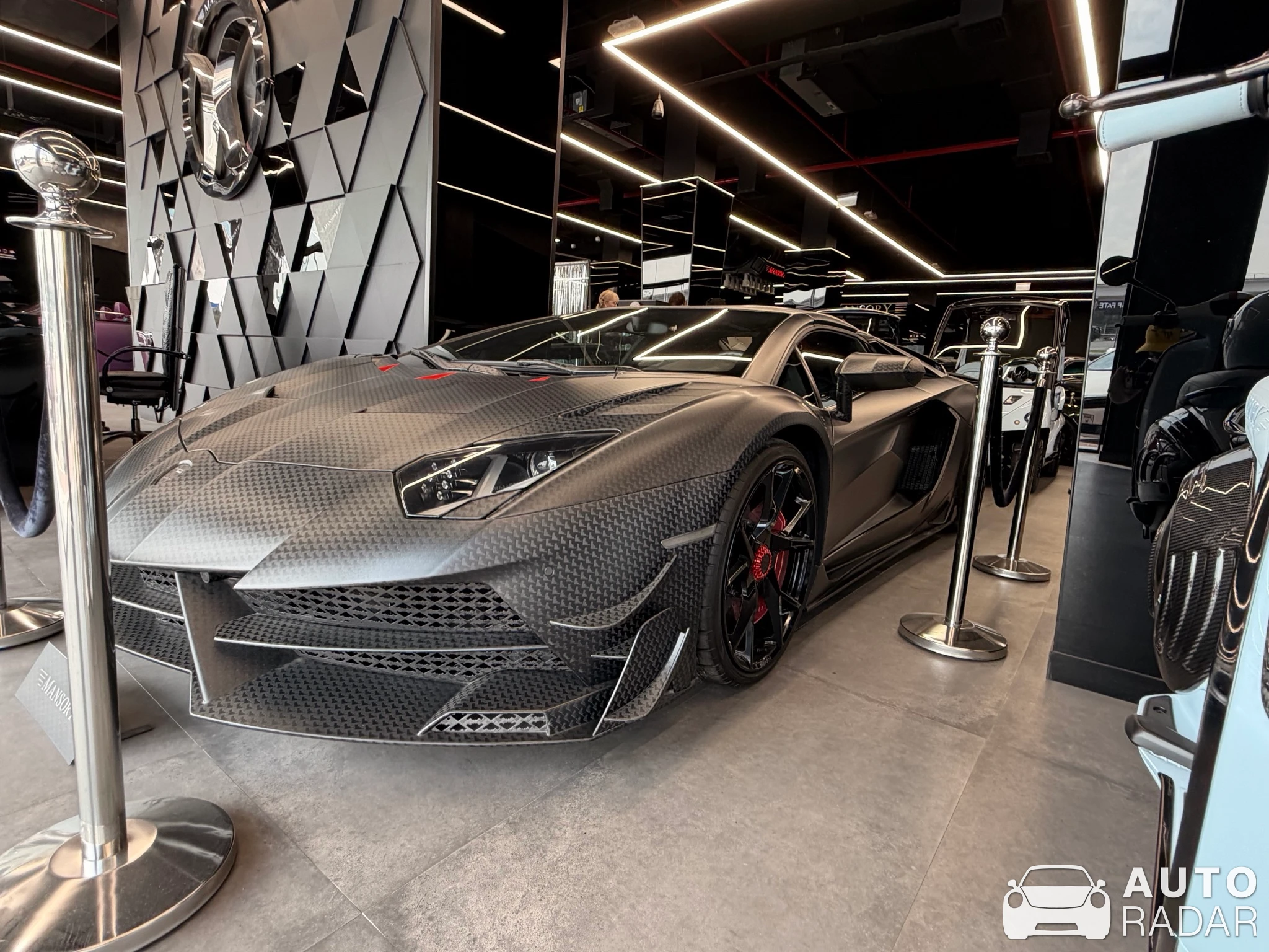 Lamborghini Aventador S LP740-4 Mansory spotted in دبي, Emirados Árabes Unidos