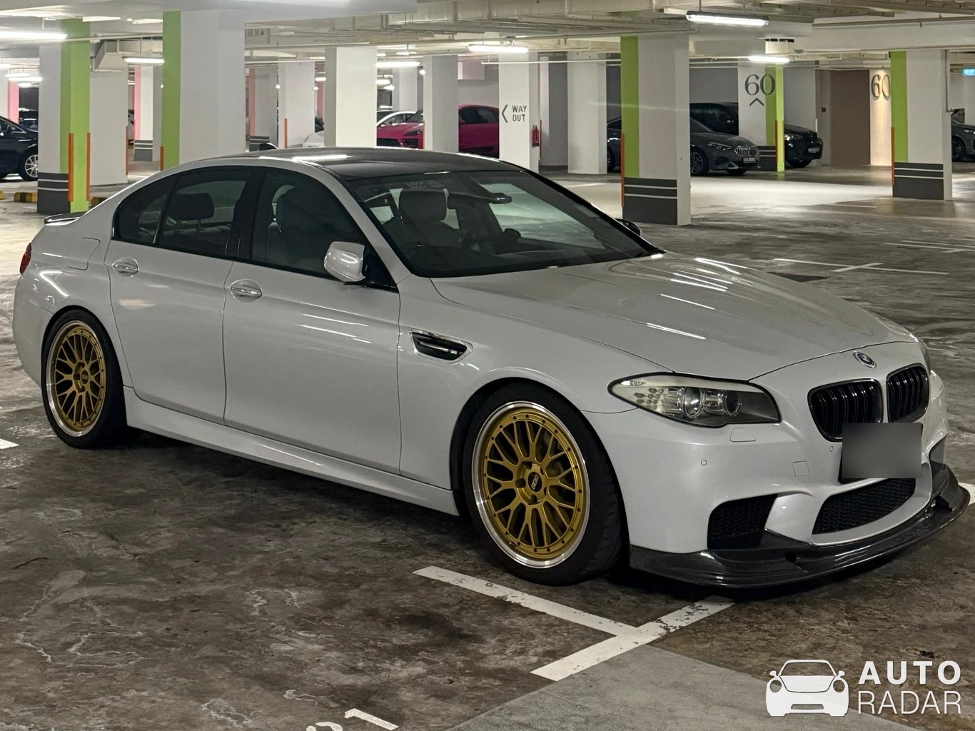 BMW M5 F10 M Performance Edition spotted in Singapore