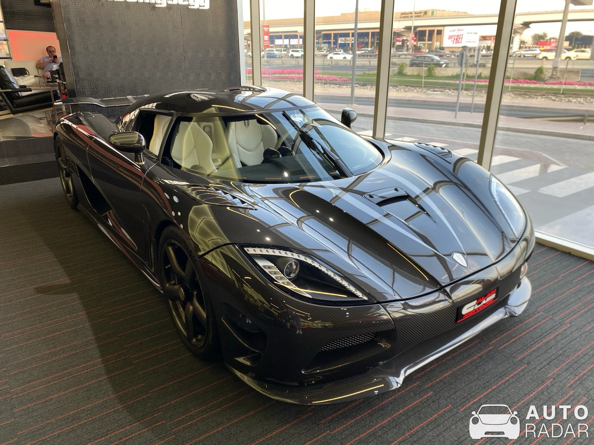 Koenigsegg Agera R spotted in Dubaj