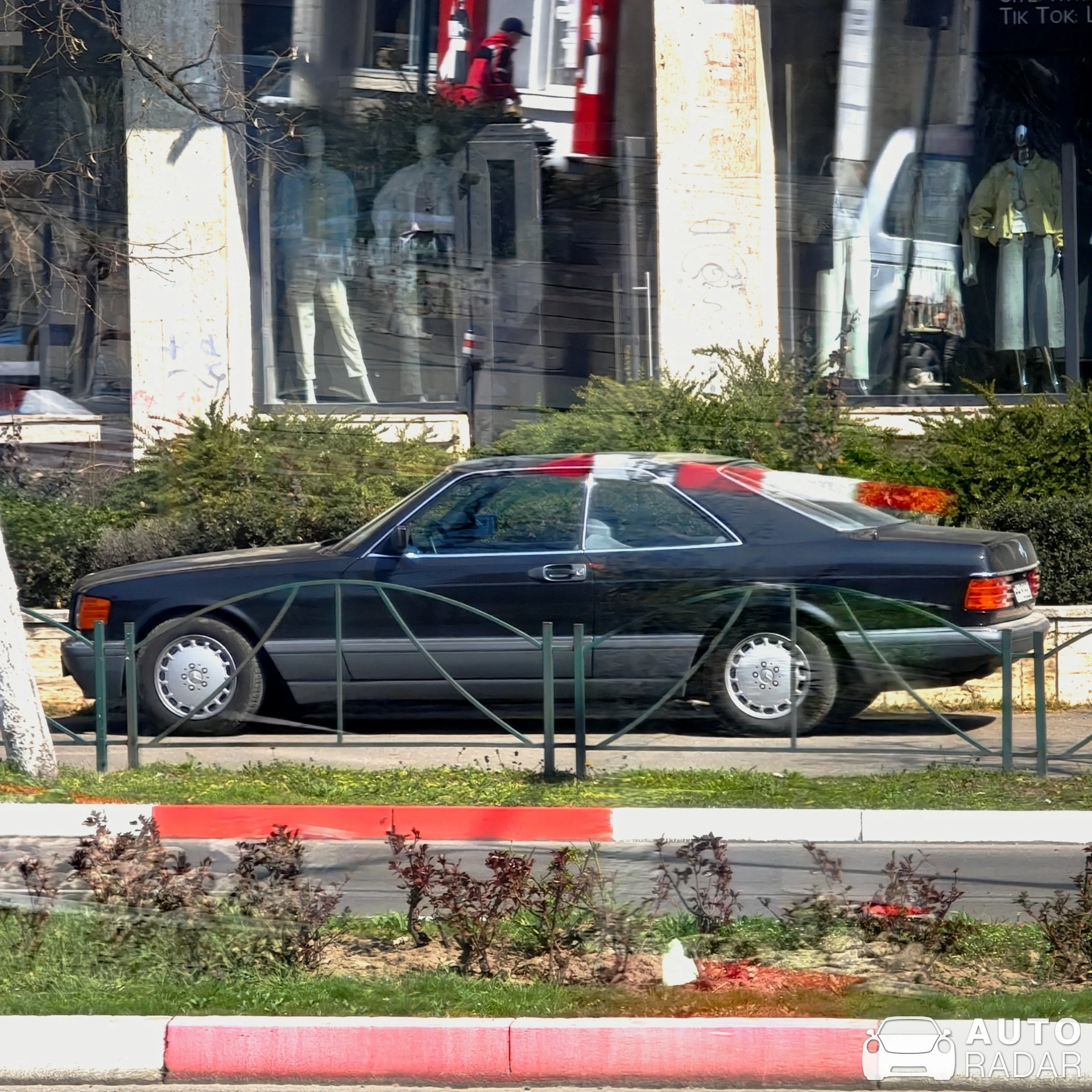 Mercedes-Benz C126 spotted in Ploiești