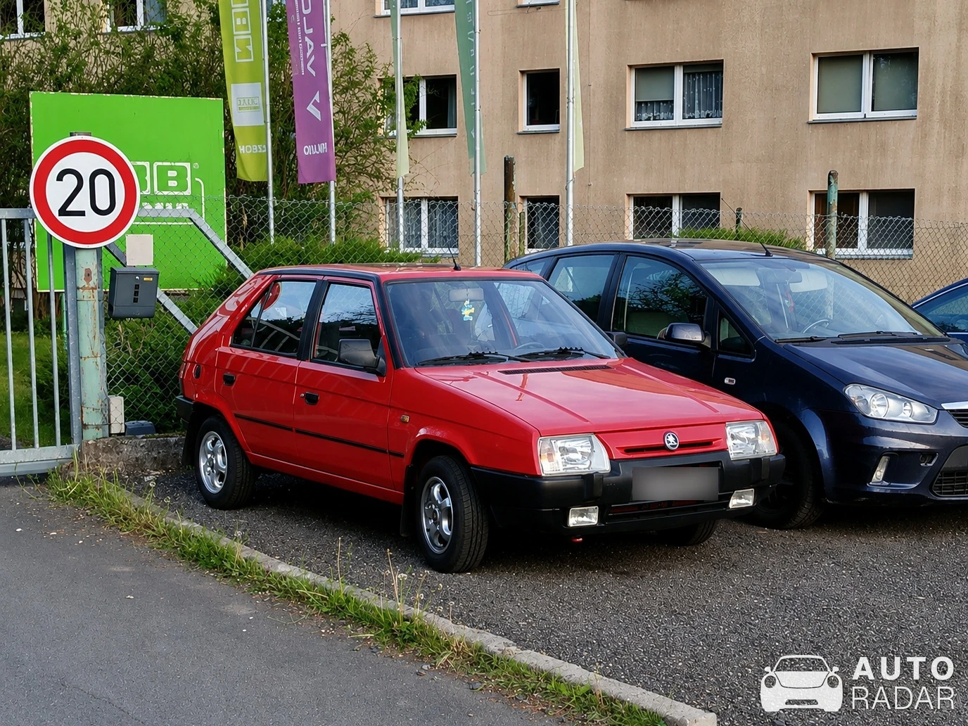 Škoda Favorit spotted in Benešov nad Ploučnicí