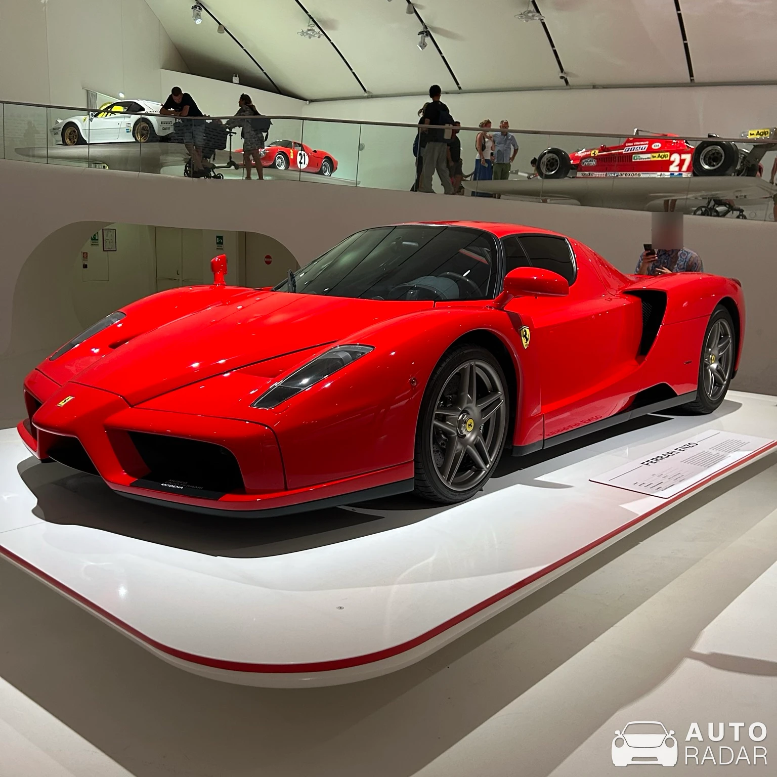 Ferrari Enzo spotted in Modena, Italie