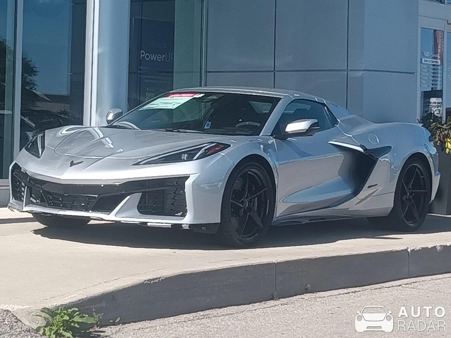 Chevrolet Corvette C8 E-Ray spotted in Newmarket