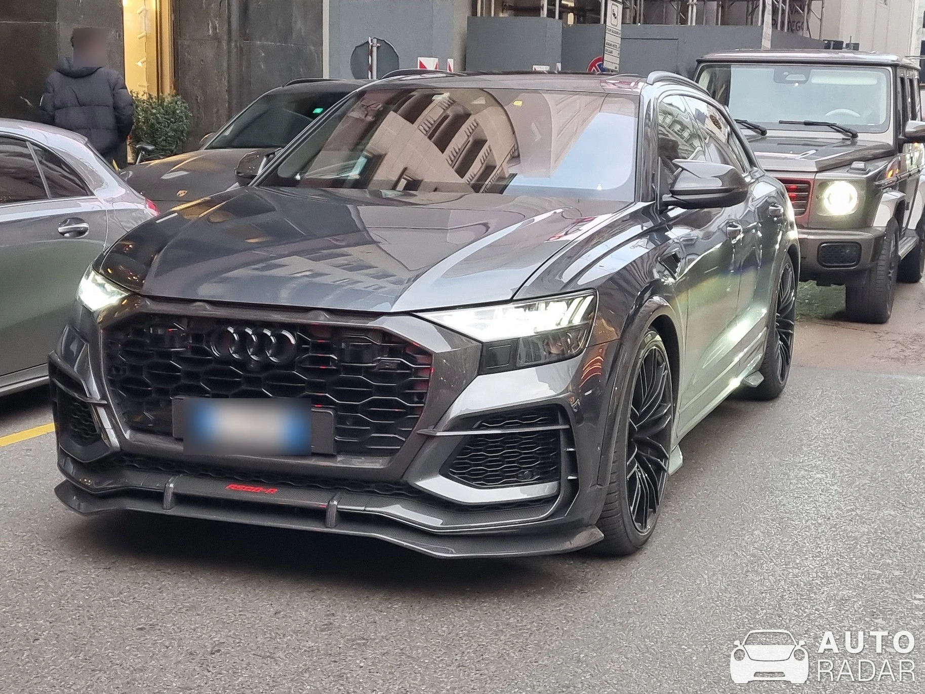 Audi ABT RS Q8-R spotted in Milano, Italia