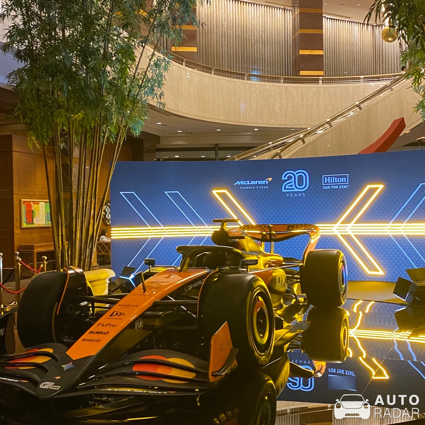 McLaren MCL39 spotted in Singapore
