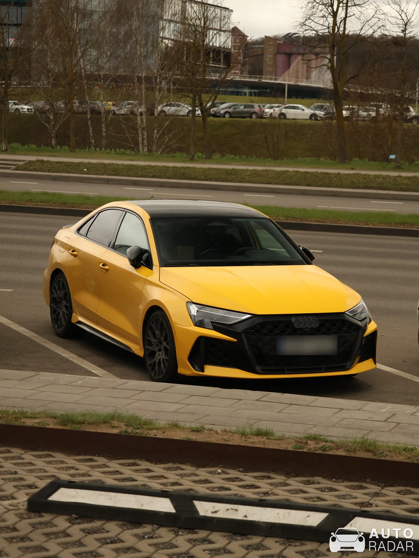 Audi RS3 Sedan 8Y 2025 spotted in Kaunas