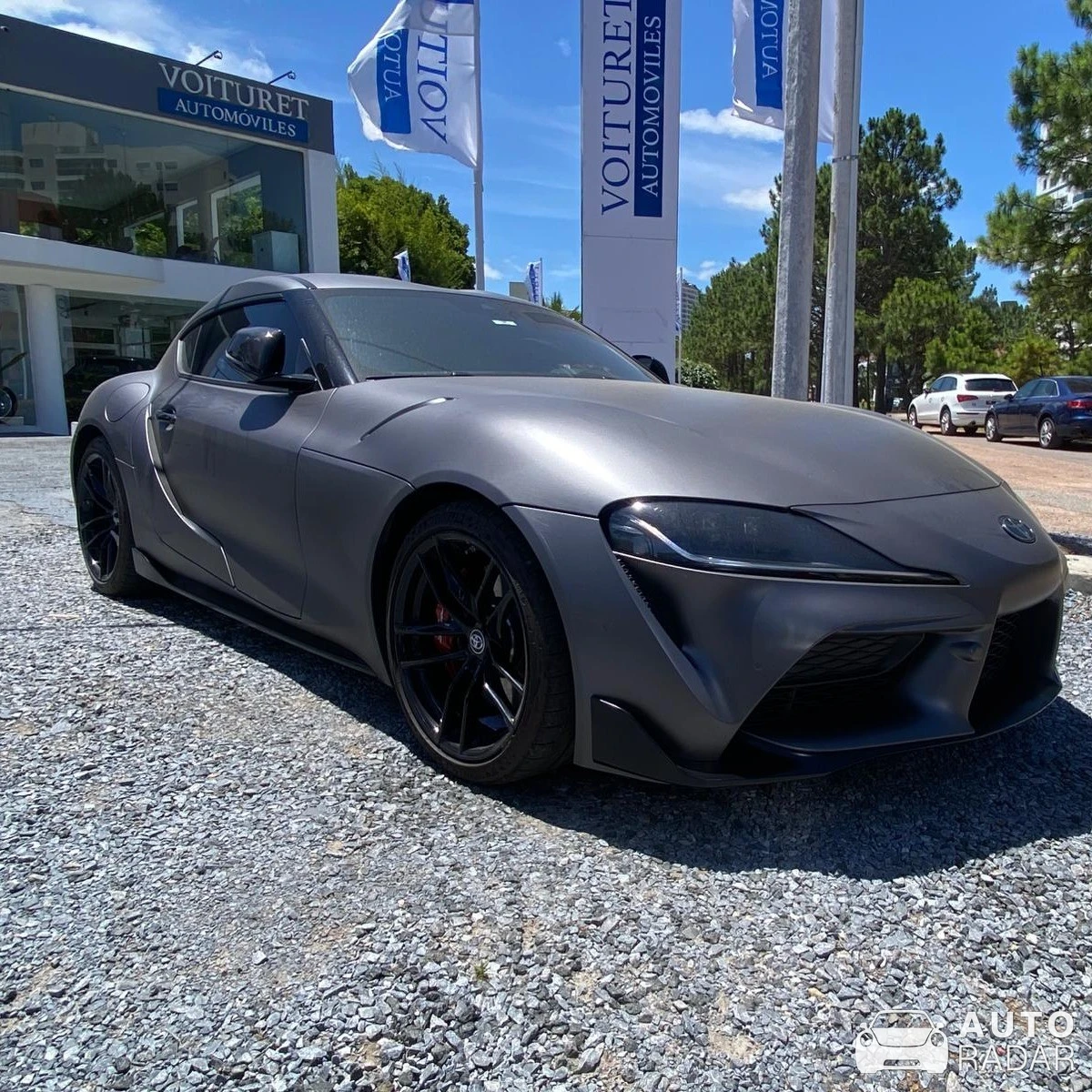 Toyota GR Supra A90 spotted in Punta del Este, Uruguay