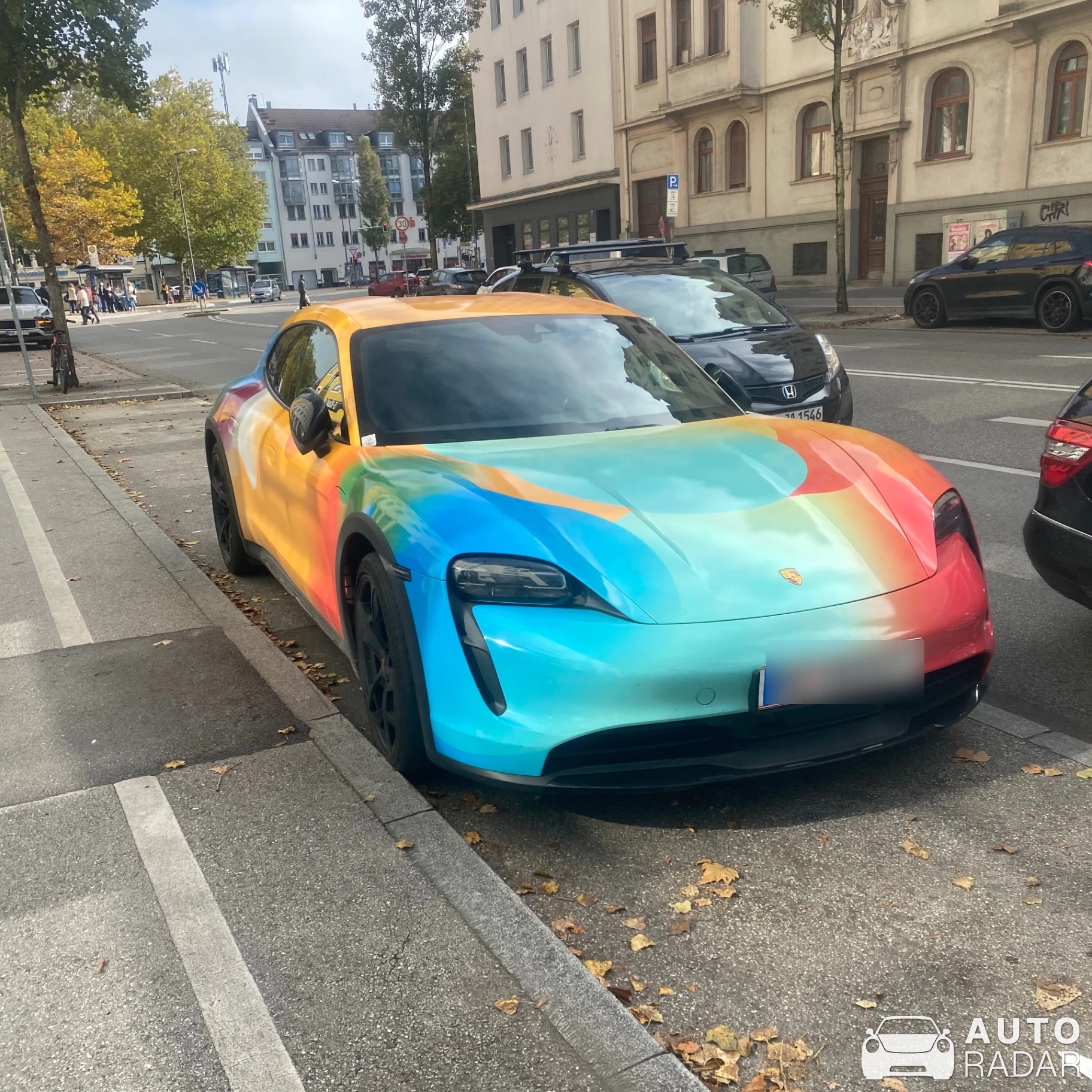 Porsche Taycan spotted in München, Germany