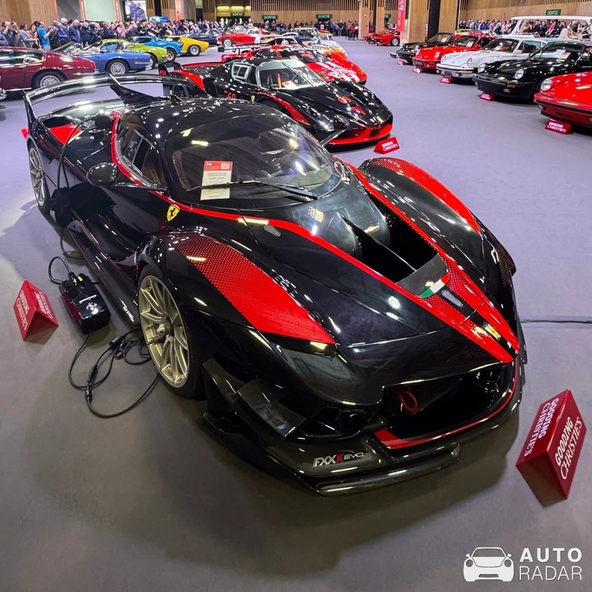 Ferrari FXX K Evo spotted in Vanves, France