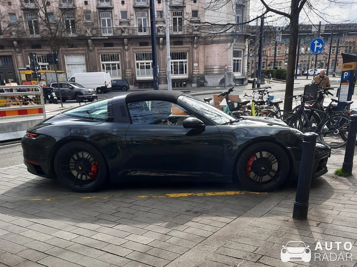 Porsche 992 Targa 4 GTS Cabriolet MkII spotted in Gent