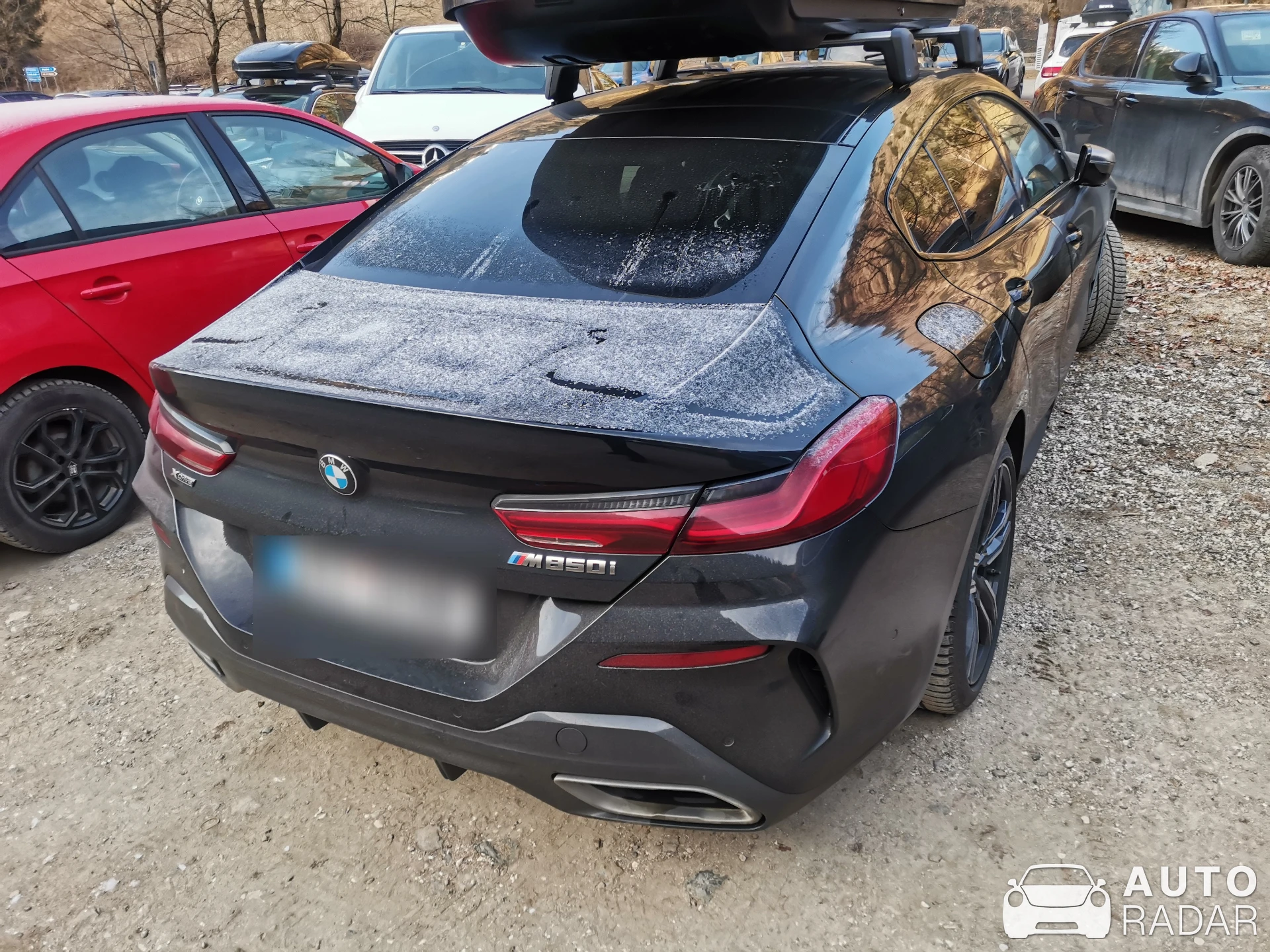 BMW M850i G16 Gran Coupé 'The 8 x Jeff Koons' spotted
