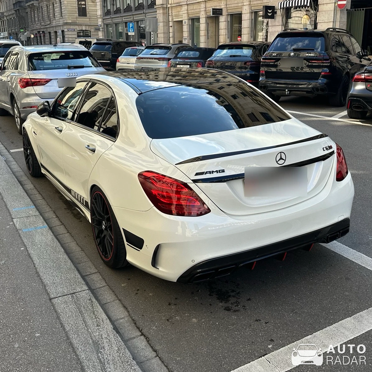 Mercedes-AMG C 63 S W205 Edition 1 spotted in Zürich
