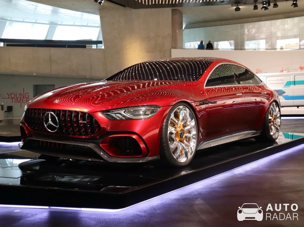 Mercedes-AMG GT Concept spotted in Stuttgart, Germany
