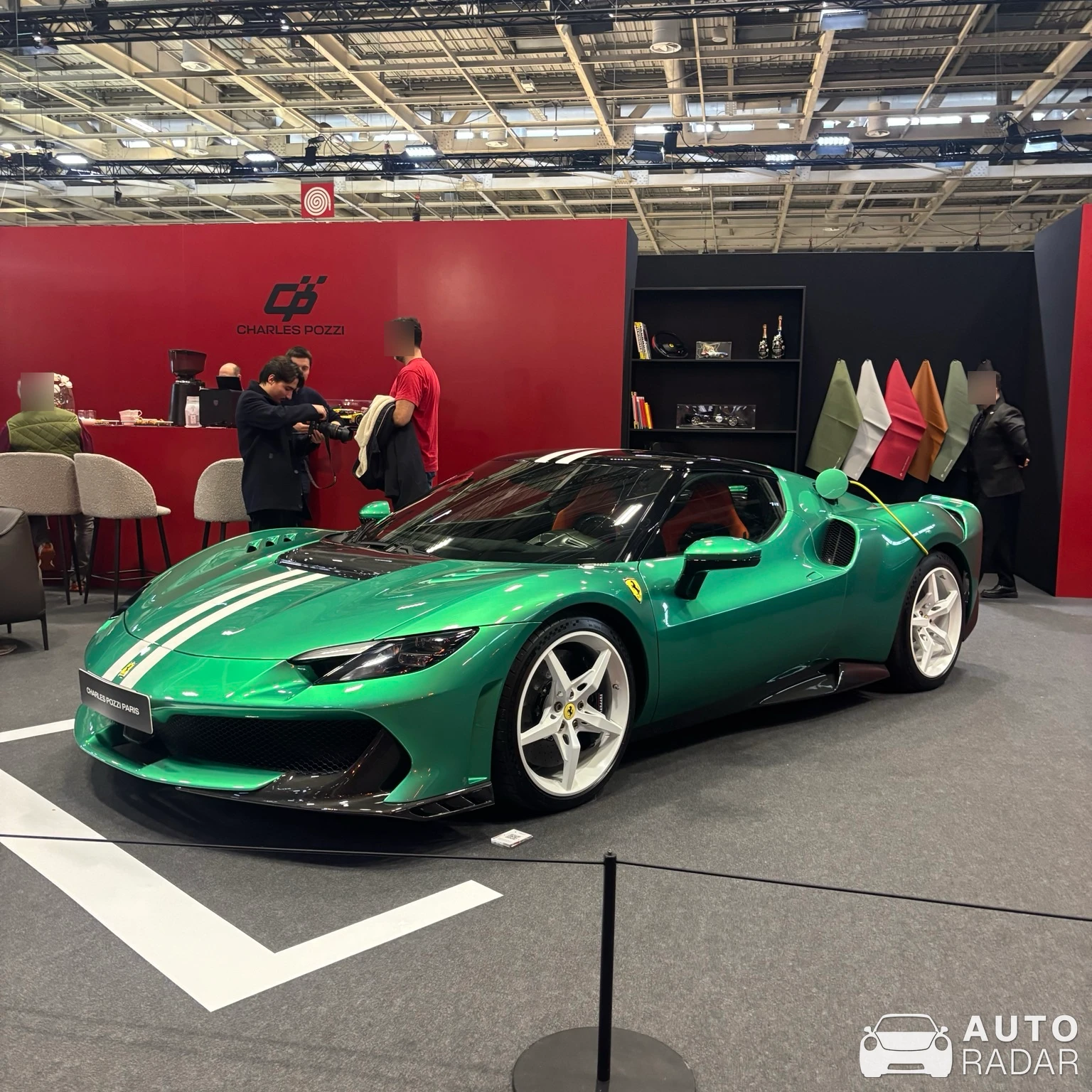 Ferrari 296 Speciale spotted in Paris, France