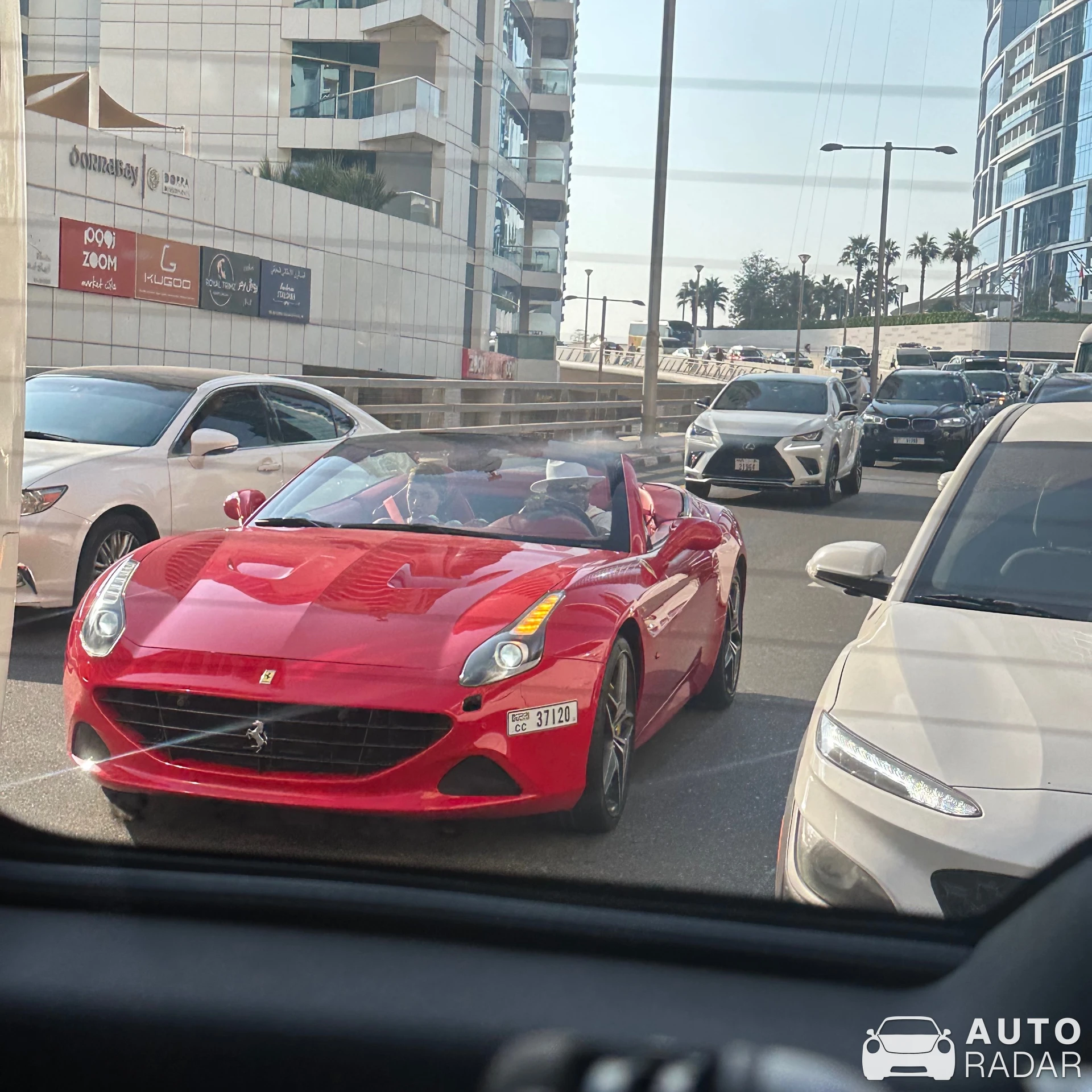 Ferrari California T spotted in Dubai, United Arab Emirates