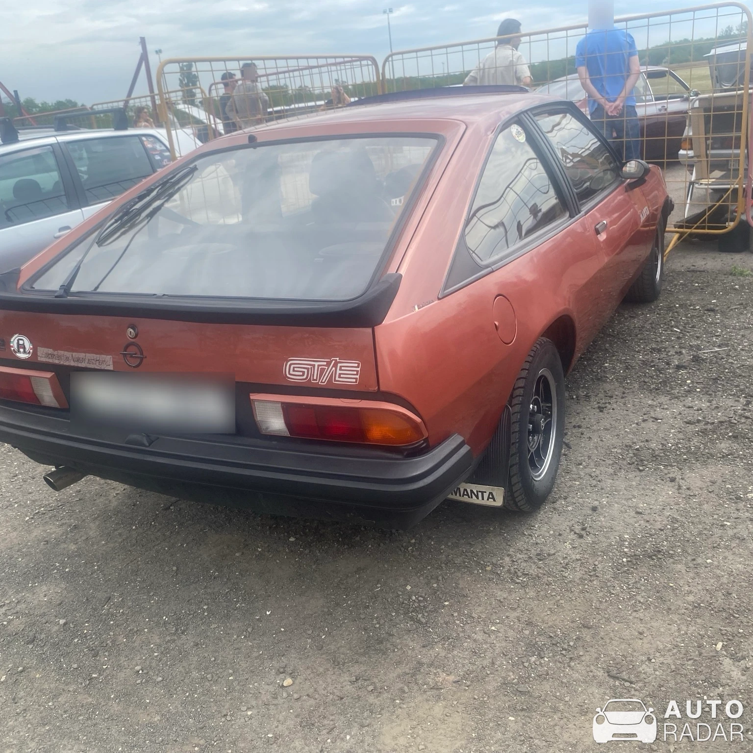 Opel Manta GT/E spotted in Kakucs